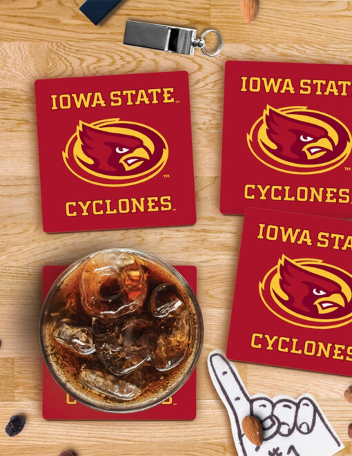 ISU Color Logo Coaster - Image 2