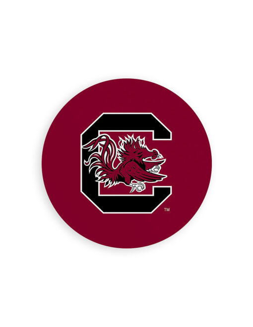USC Gamecock Logo Car Coaster