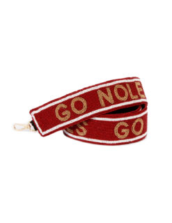 FSU Beaded Purse Strap
