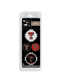 TTU Red Raider 4-Pack Golf Ball Market Set