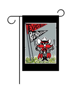 TTU Mascot Garden Banner