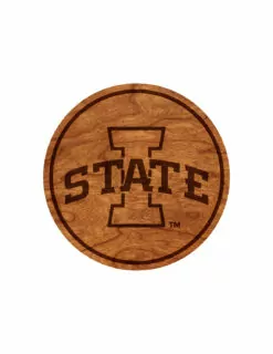 ISU Block I Wooden Coaster
