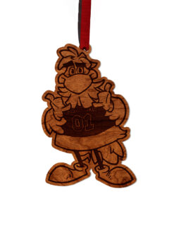 USC Mascot Wooden Ornament