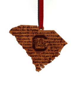 USC Fight Song Wooden Ornament
