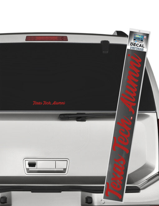 TTU Alumni Strip Decal