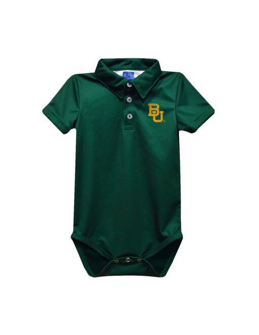 BU Infant Polo Onesie