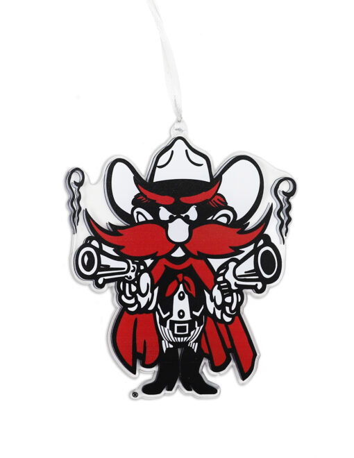 TTU Raider Red Acrylic Ornament