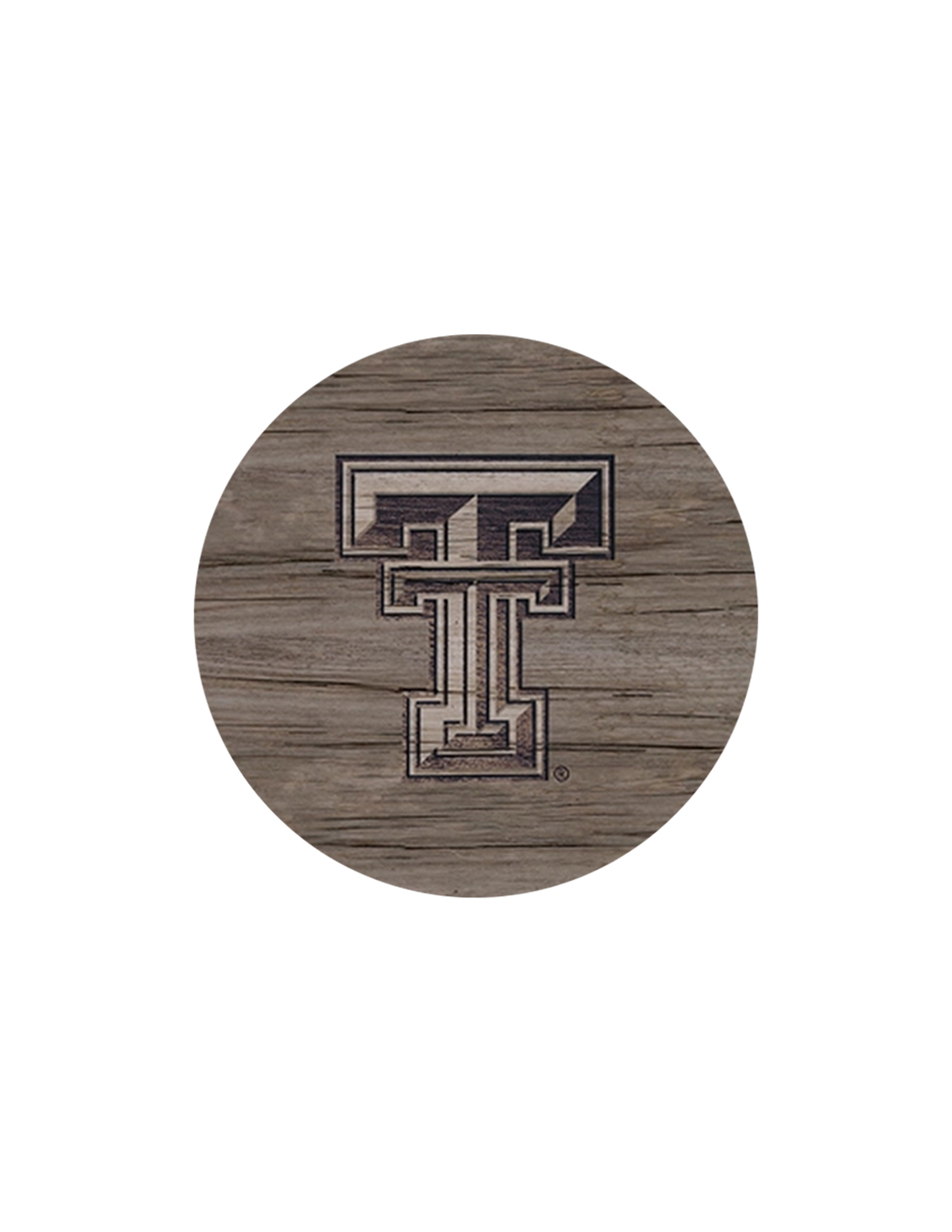 TTU Logo Car Coaster