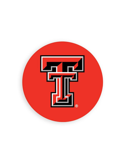 TTU Raider Logo Car Coaster