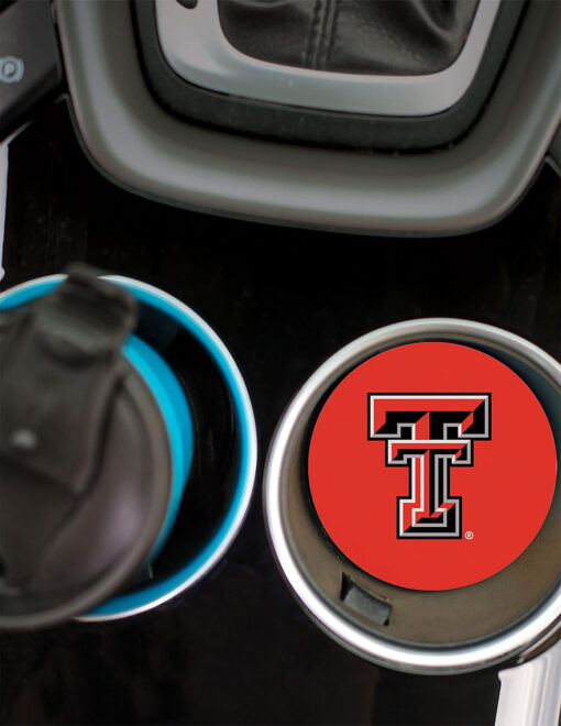 TTU Raider Logo Car Coaster - Image 2