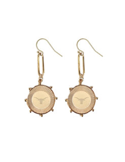 UT Longhorn Pixel Earrings