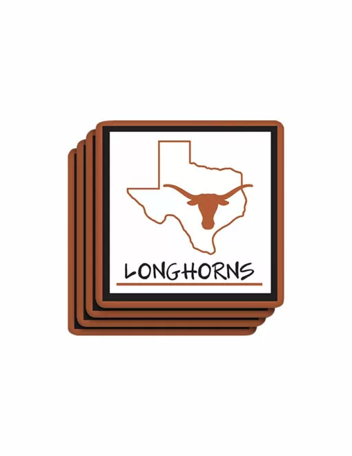 UT 4-Pack Coaster Set