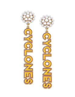 ISU Pearl Cluster Earrings