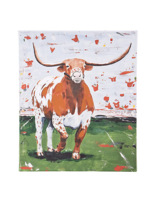 UT Texas Bevo Canvas