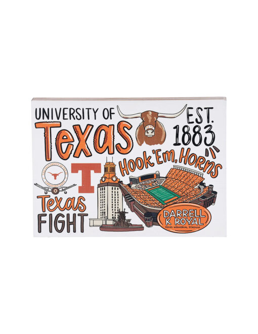 UT Texas Icon Block
