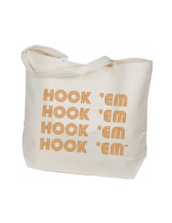 UT Retro Canvas Tote Bag