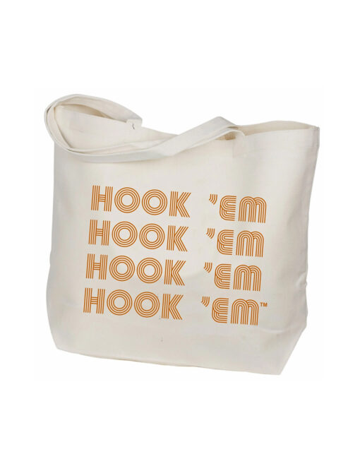 UT Retro Canvas Tote Bag