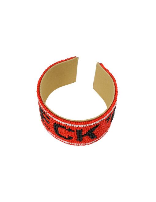 Texas Tech Beaded Cuff Bracelet - Image 2