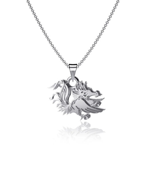 USC Gamecock Pendant Necklace