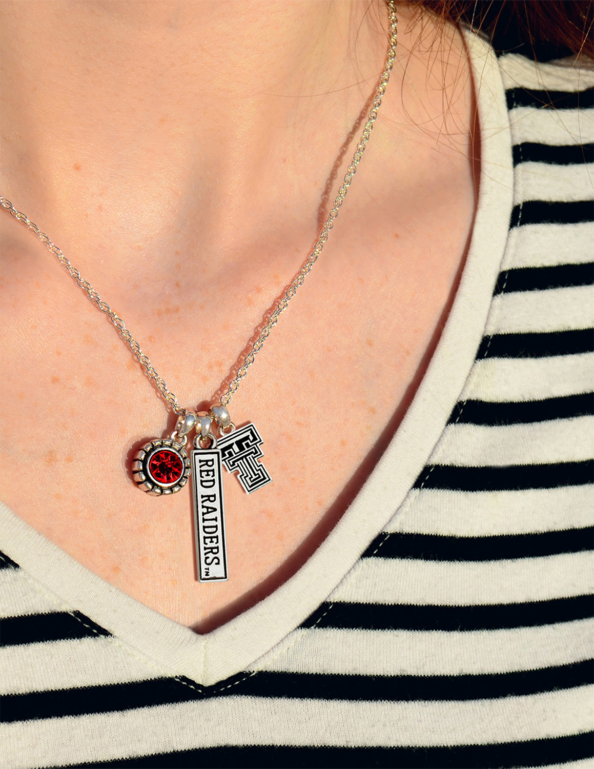 TTU Trifecta Necklace - Image 2