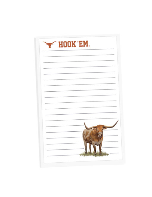 UT Mascot 5x8 Notepad