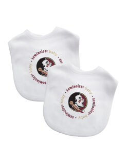 FSU 2-Pack Baby Bibs