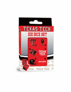 Texas Tech Red Raiders Dice Set