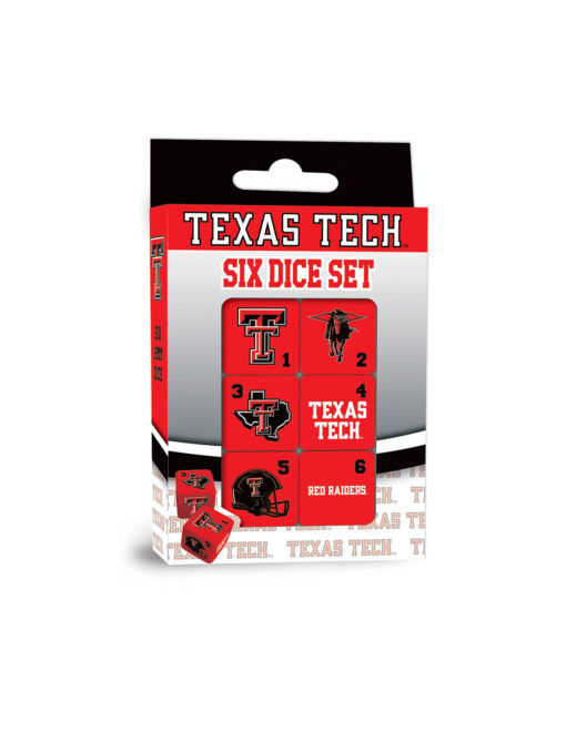 Texas Tech Red Raiders Dice Set