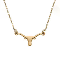 UT 24K Gold Plated Pendant Necklace