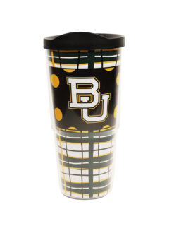 BU Plaid 24 oz. Tumbler