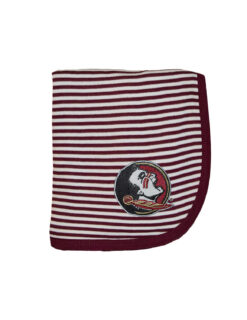 FSU Striped Baby Blanket