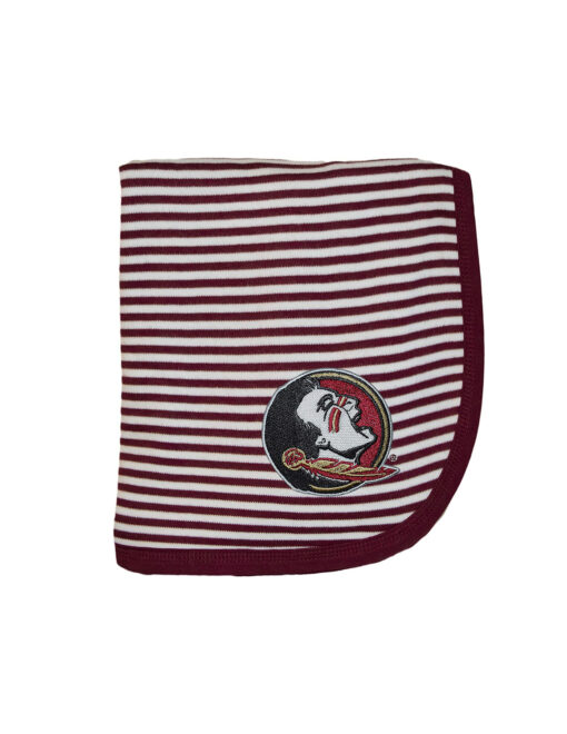 FSU Striped Baby Blanket