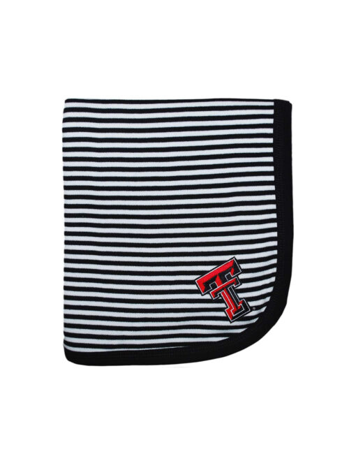 TTU Striped Baby Blanket - Image 2