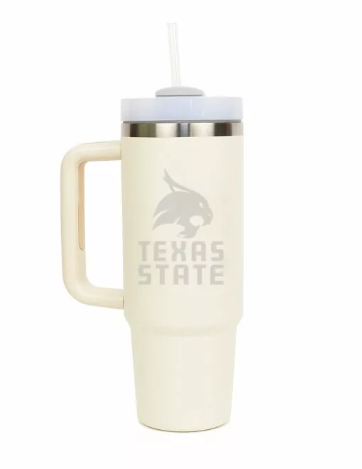 TXST Supercat Word Tumbler