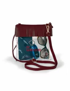 USC Clear Fringe Crossbody