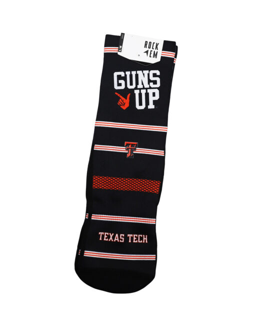 TTU Slogan Socks
