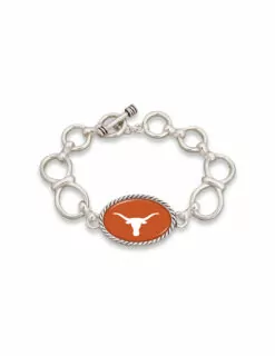 UT Chain Toggle Bracelet