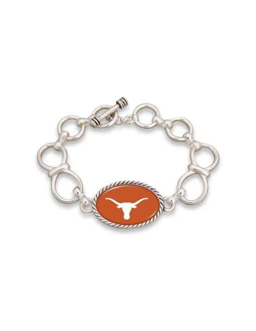 UT Chain Toggle Bracelet
