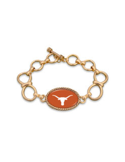 UT Chain Toggle Bracelet