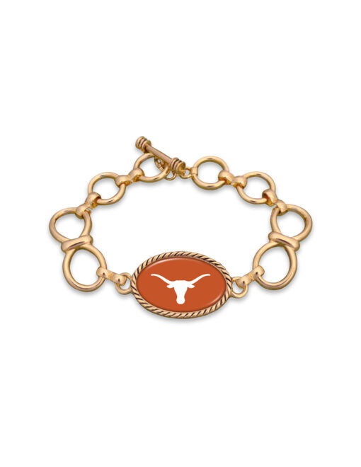 UT Chain Toggle Bracelet