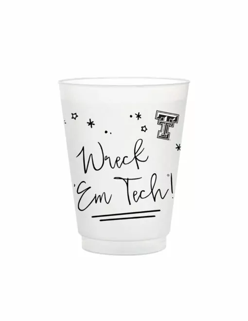 TTU 8-Pack Frosted Flex Cups
