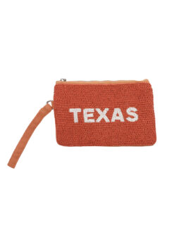UT Beaded Wristlet