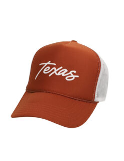 Texas Cursive Foam Trucker