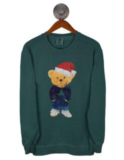 Christmas Preppy Bear Crewneck