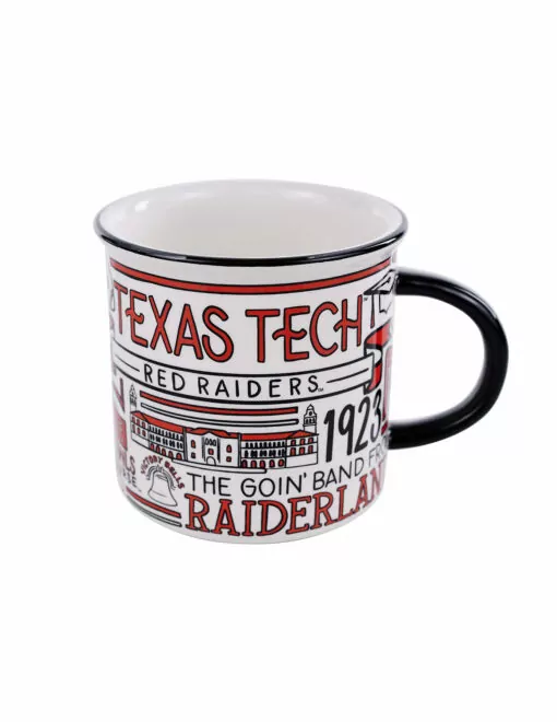 TTU Collage Campfire Mug - Image 3