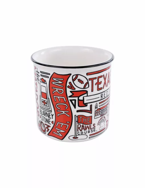 TTU Collage Campfire Mug - Image 2