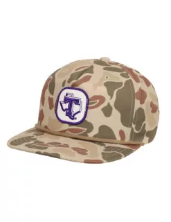 TSU P Block T Texas Patch Hat