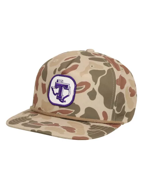 TSU P Block T Texas Patch Hat