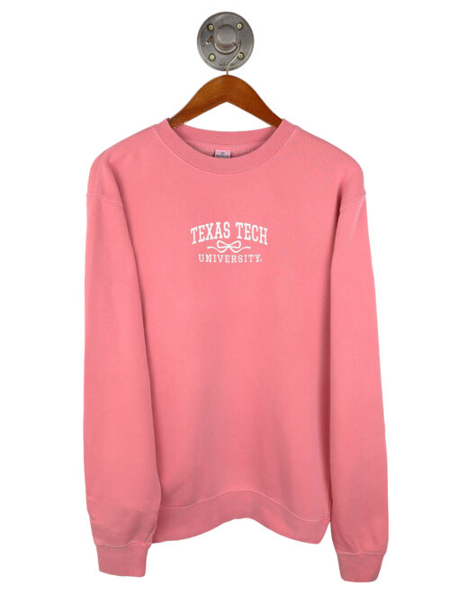 TTU Tied With A Bow Crewneck - Image 2