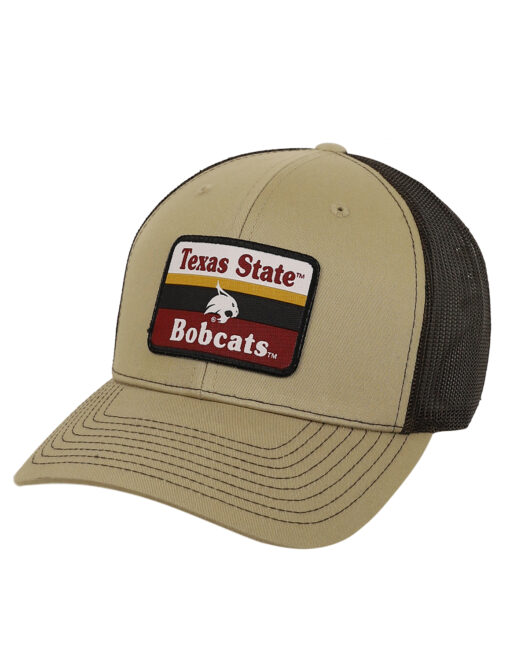 TXST P Color Block Stack Patch Hat - Image 2